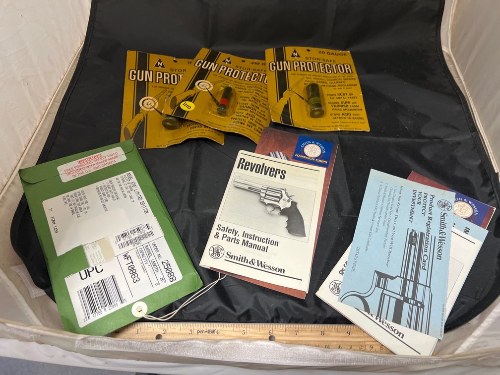 3 Gun Protectors 410 - 20 - 16 Gauge & Misc Pamphlets