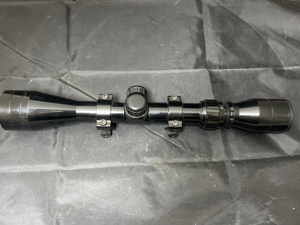 Bushnell 3-9 Scope w/Weaver Mounts
