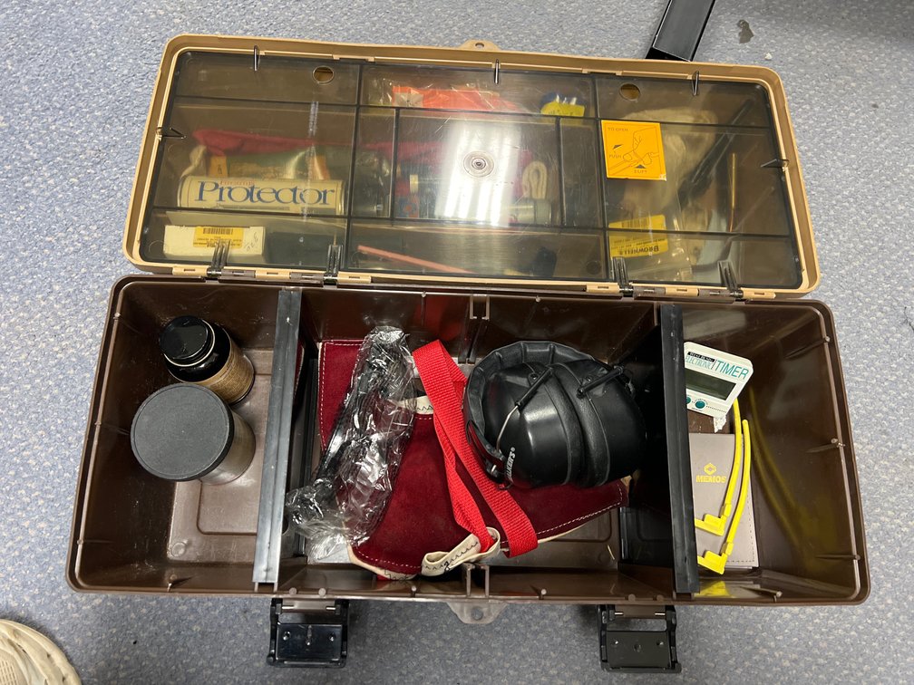 Plastic Box w/Ear Muffs - Gun Cleaning Kits & More