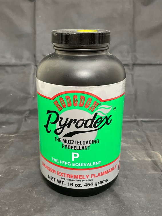 Hodgdon Pyrodex Muzzle Loading Propellant P - NEW Bottle
