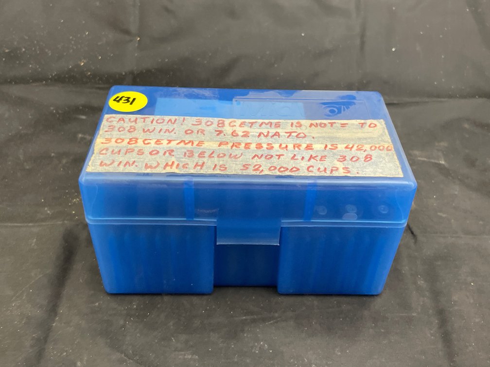 Case of 308 Ammo & Brass - Partial