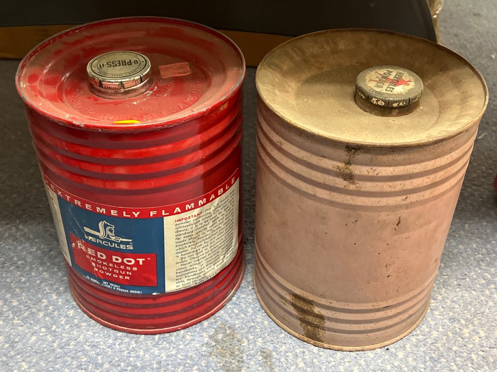 2pc - Powder Cans - Empty