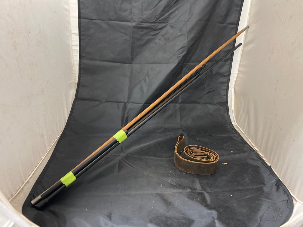 Leather Strap & Ram Rods