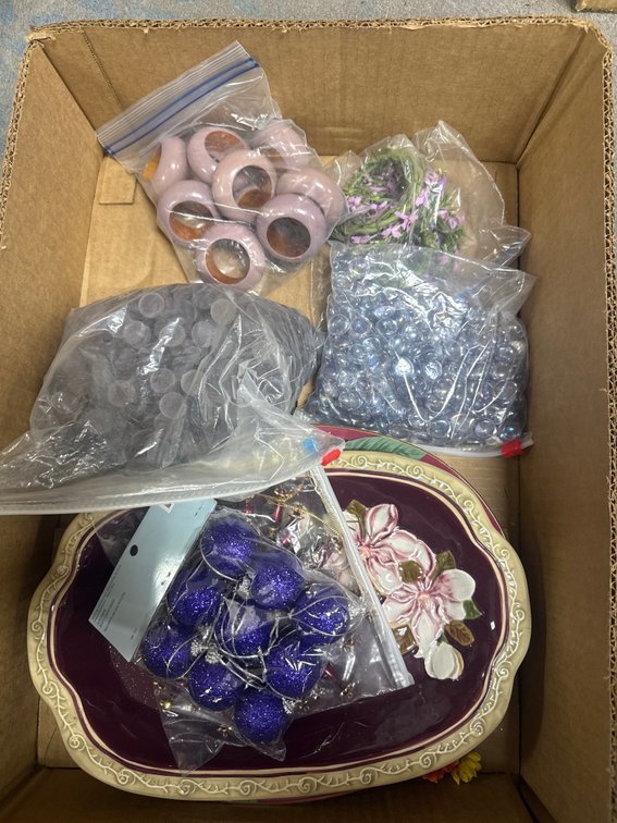 Platters - Aquarium Beads - Napkin Rings