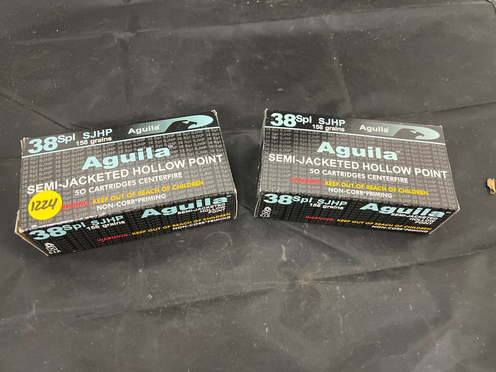 2pc - 38 Spl Brass