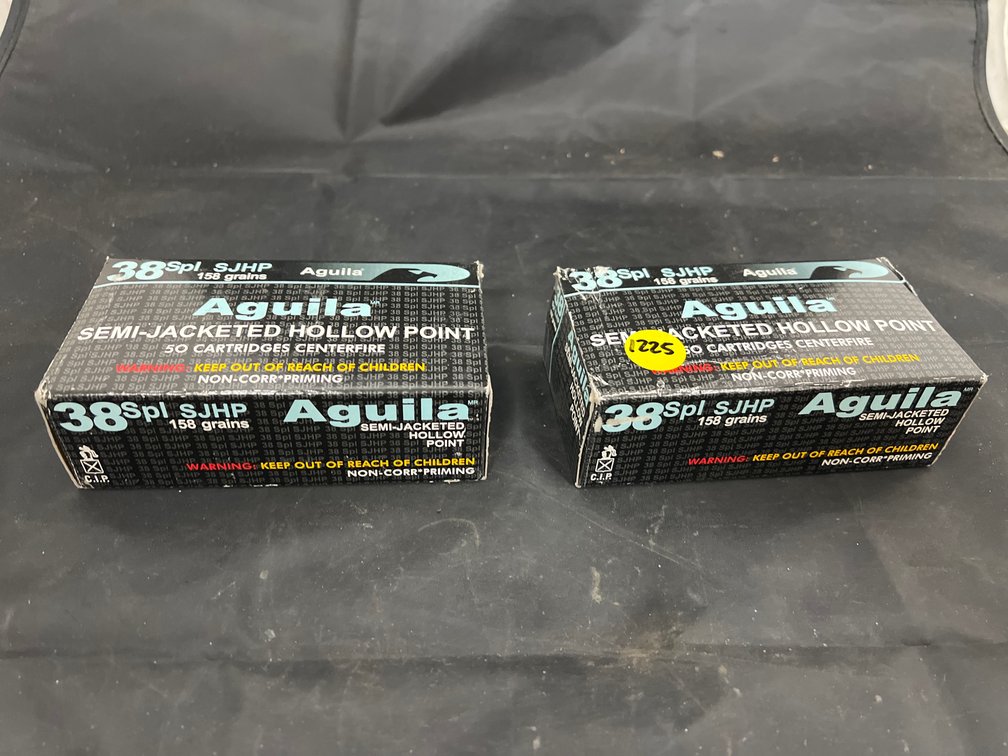 2pc- 38 Spl Brass
