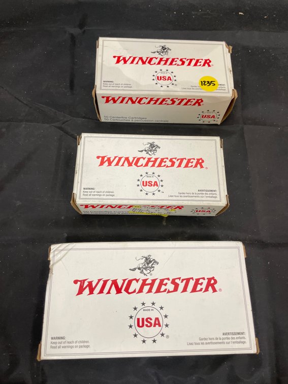 3pc - 38 Spl - 9mm - 40 S&W Brass