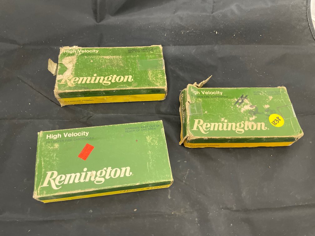 3pc - 243 Win Brass
