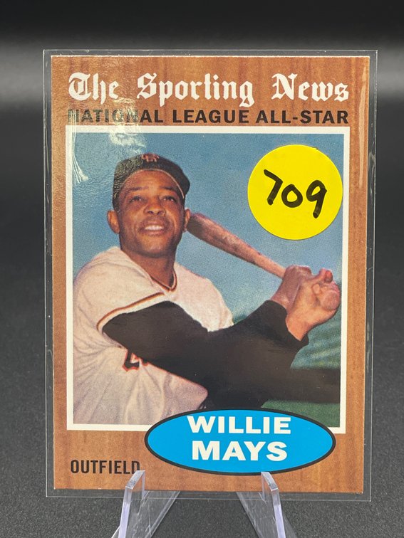 INSERT CARD TOPPS ARCHIVES HOF WILLIE MAYS