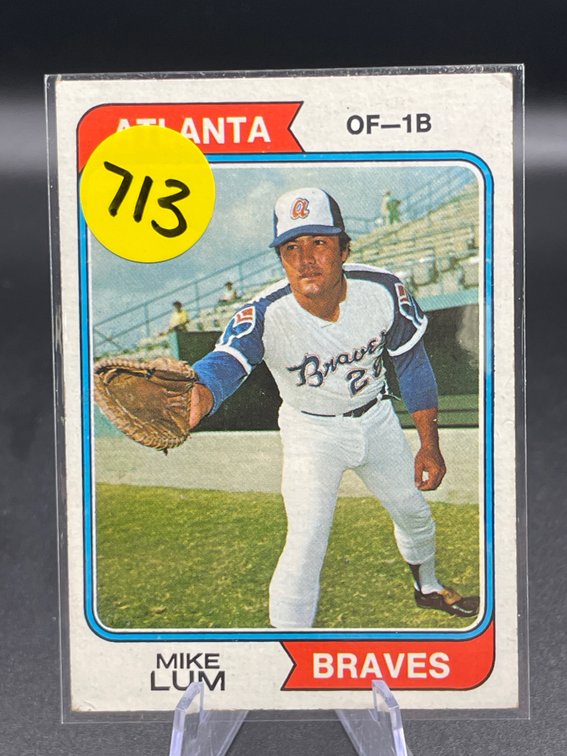1974 TOPPS MIKE LUM CARD