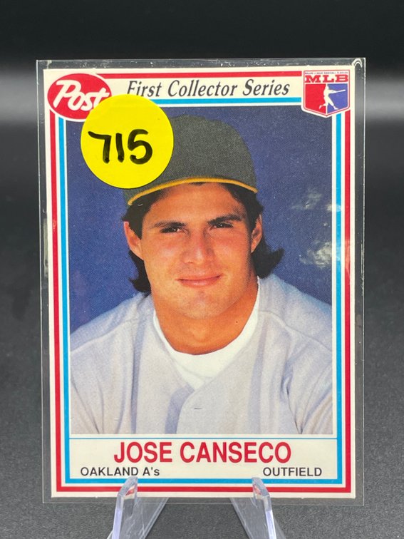 1990 POST JOSE CANSECO CARD