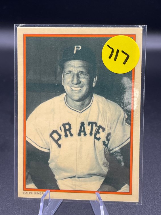1985 CIRCLE K HOF RALPH KINER CARD