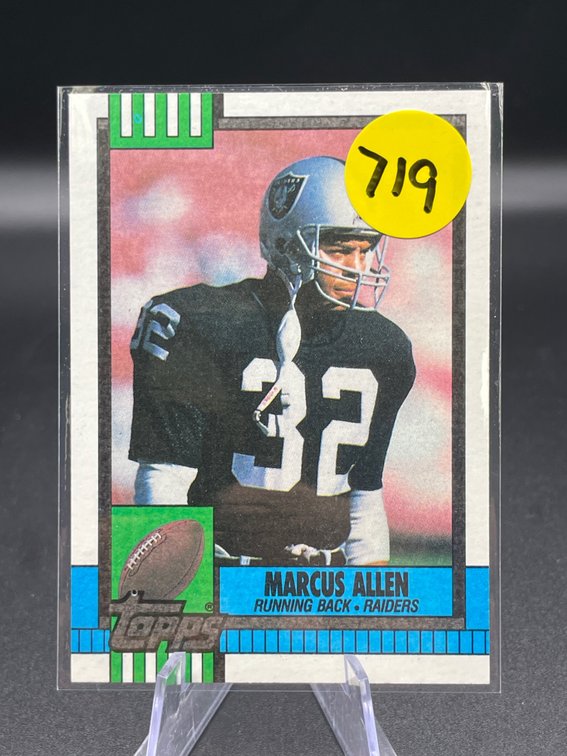 1990 TOPPS HOF MARCUS ALLEN CARD