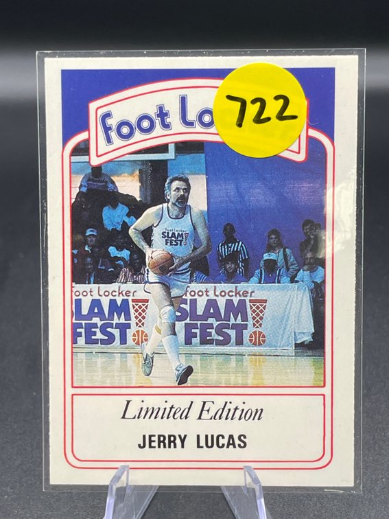 LIMITED EDITION CARD SLAMFEST HOF JERRY LUCAS