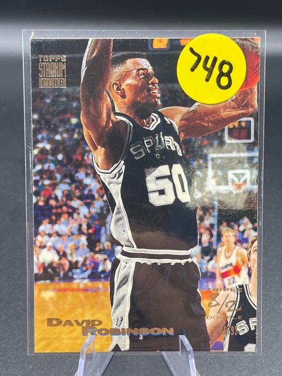 EARLY CARD 1993 STADIUM CLUB HOF DAVID ROBINSON