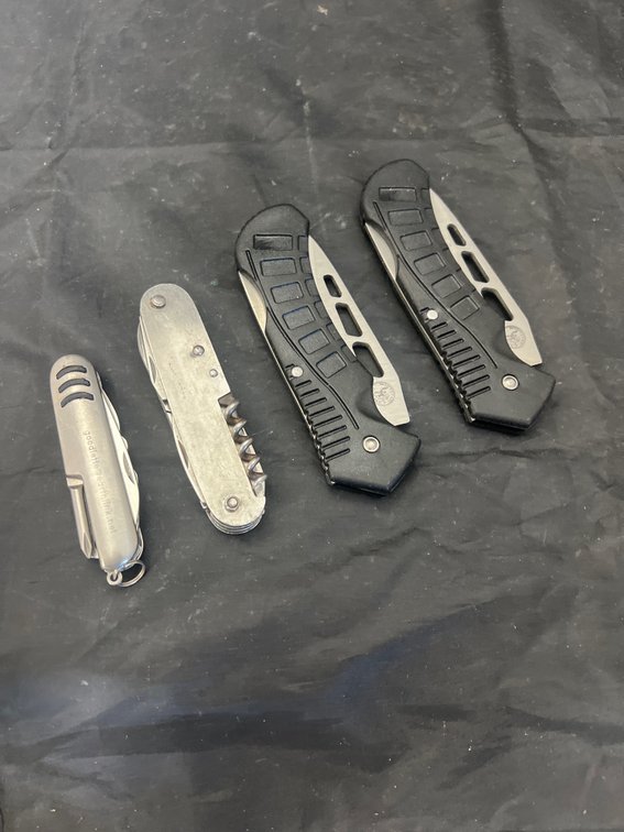 2 - White Tail Cutlery Tactical Knives & 2 Multi Tools