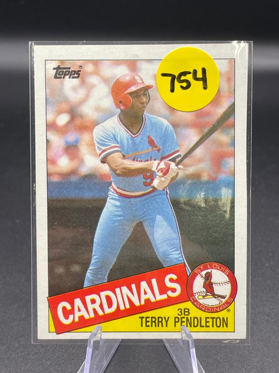 ROOKIE CARD 1985 TOPPS TERRY PENDLETON