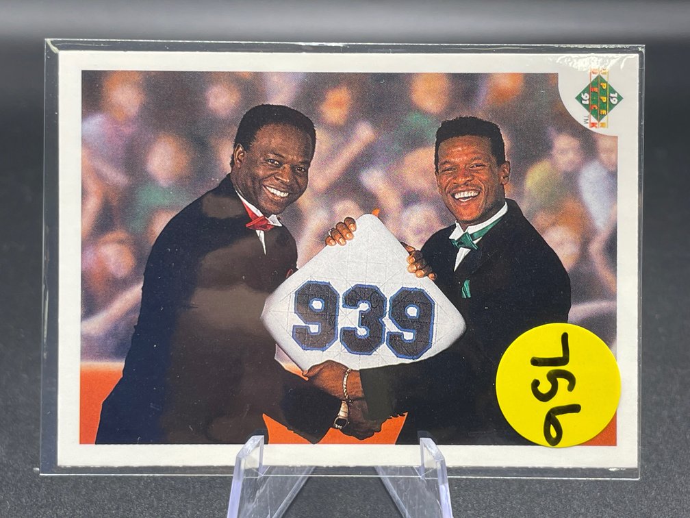 1989 UPPERDECK HOF RICKEY HENDERSON CARD