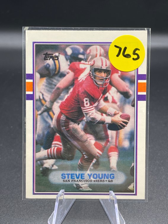1989 TOPPS TRADED HOF STEVE YOUNG CARD