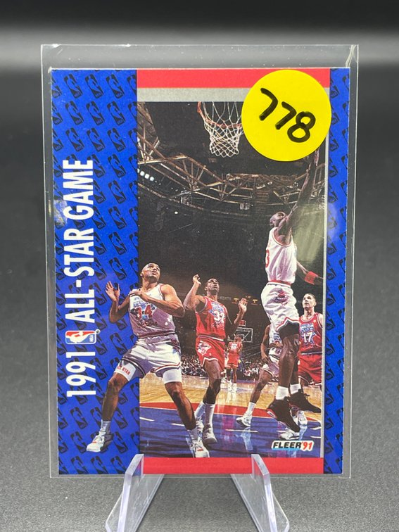 1991 FLEER HOF MICHAEL JORDAN CARD