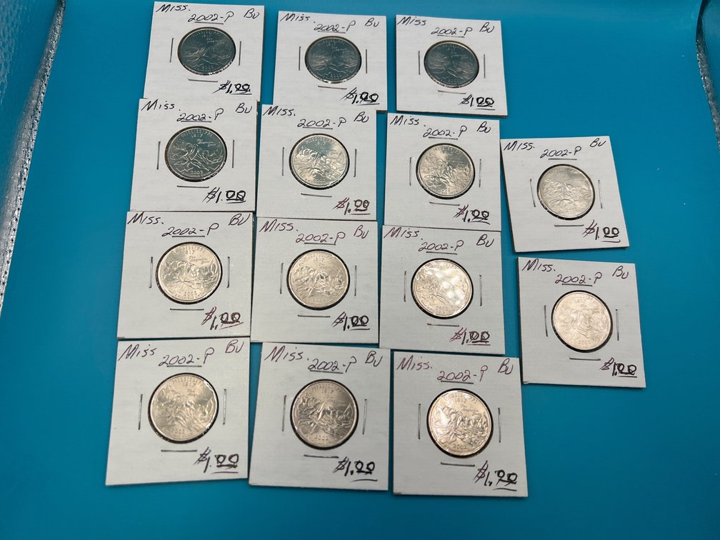 14 - 2002P BU Mississippi State Quarters