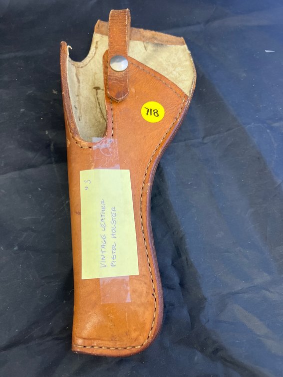 Vintage Leather Pistol Holster