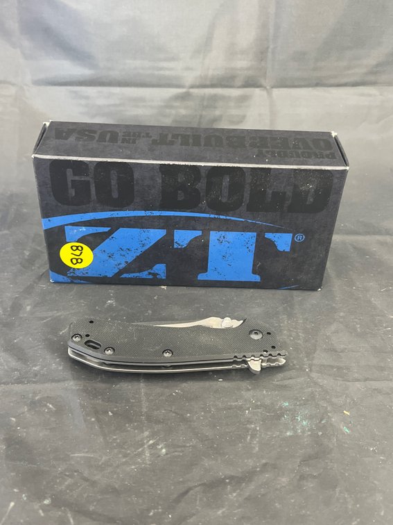 ZT Folding Knife in box