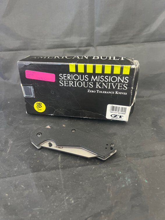 ZT Folding Knife in box