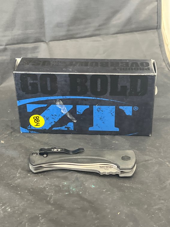 ZT Folding Knife in box