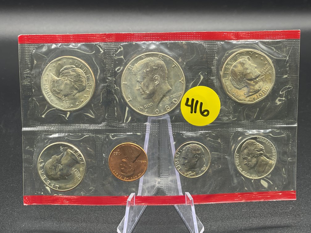 1980 US MINT SET UNCIRCULATED