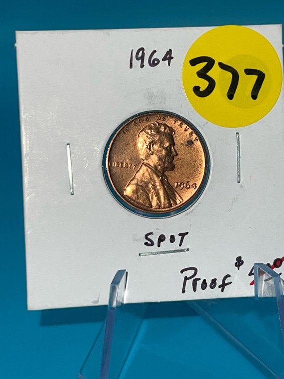1964 P Penny Proof
