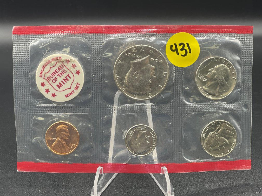 1972 D US MINT SET UNCIRCULATED