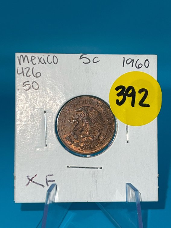 1960 5 Centavos Mexico