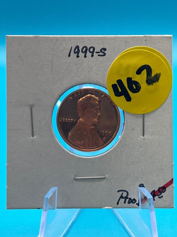 1999 S Penny Proof