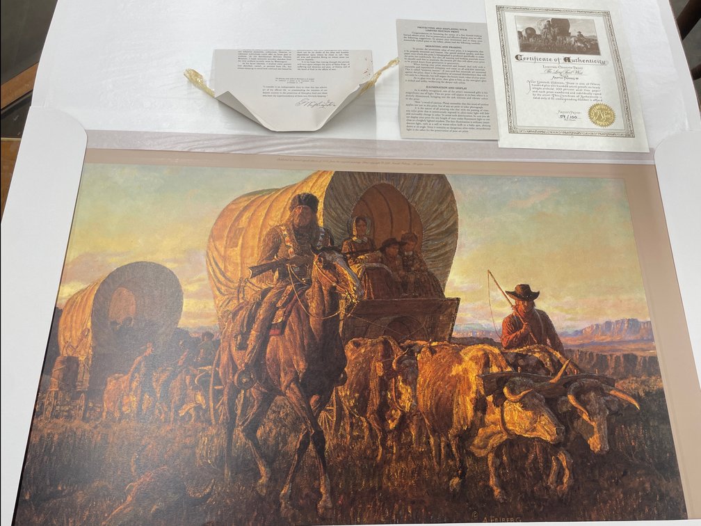2 - Numbered Prints from Money Man Gallery - not framed