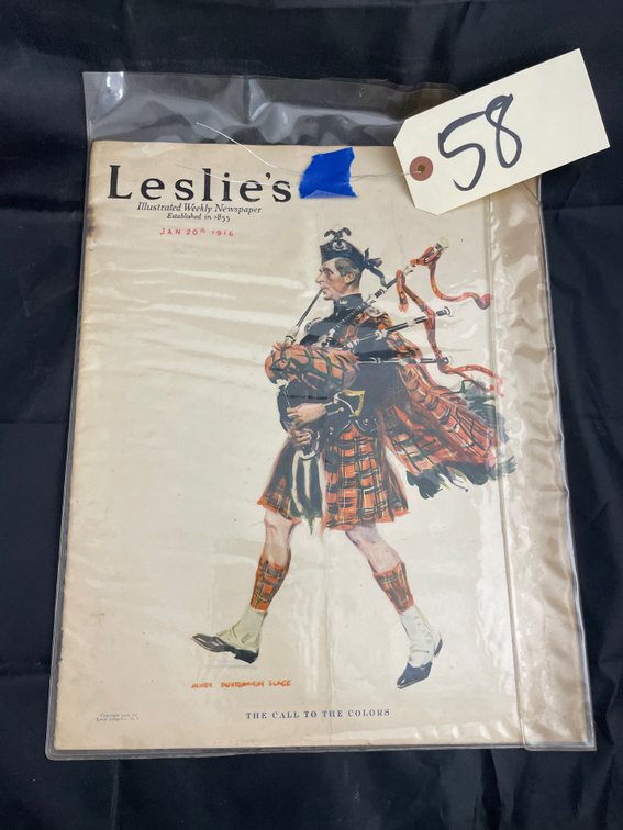 Leslie's Illustrated Newspaper 1916