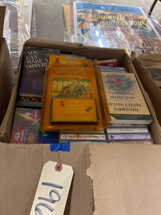 Box of Assorted Cassettes
