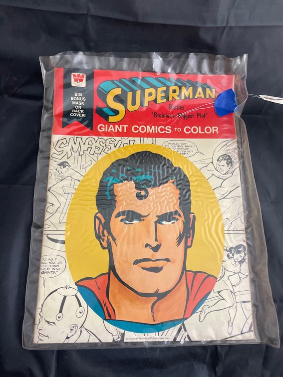 Superman Giant Comics to Color Book