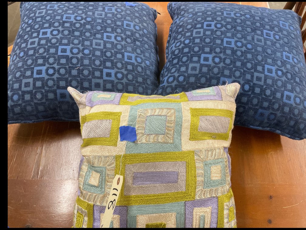 3 - Throw Pillows