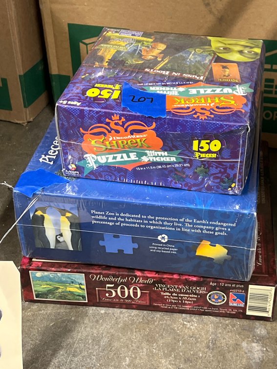 3 Pcs - Assorted Puzzles
