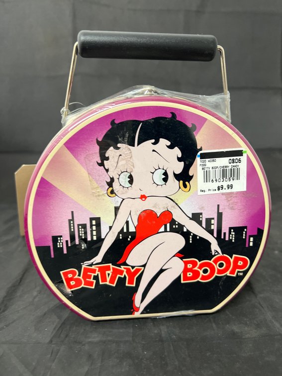Sealed Betty Boop Lunch Tin