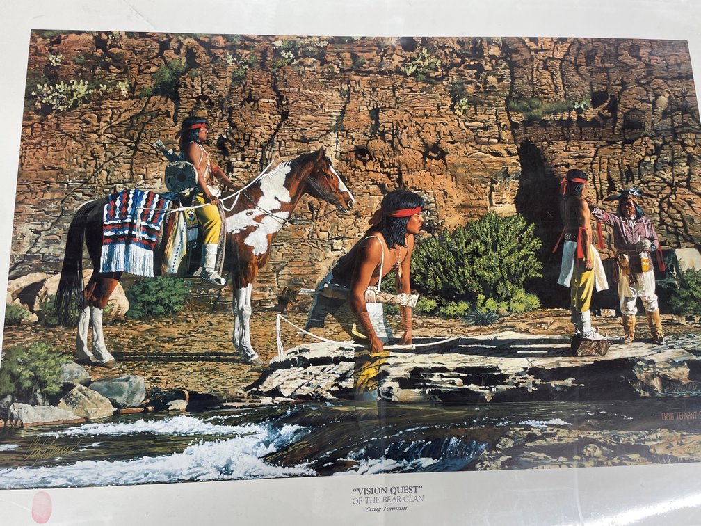 Fine Art Print by Craig Tennant "Vision Quest" 23"x34"