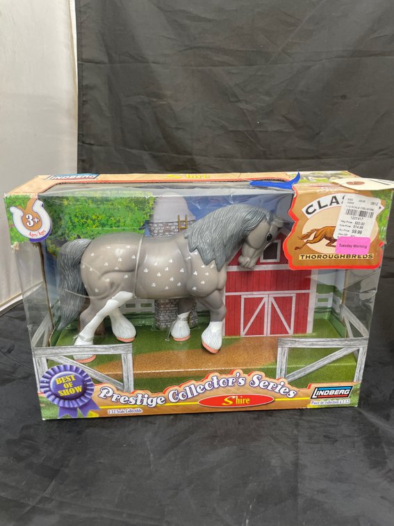 Lindbergh National Shire 1:12 Scale Collectible Horse in box