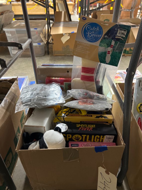 Box of Computer Game - Valentines Cards - Blow Up Toys & More