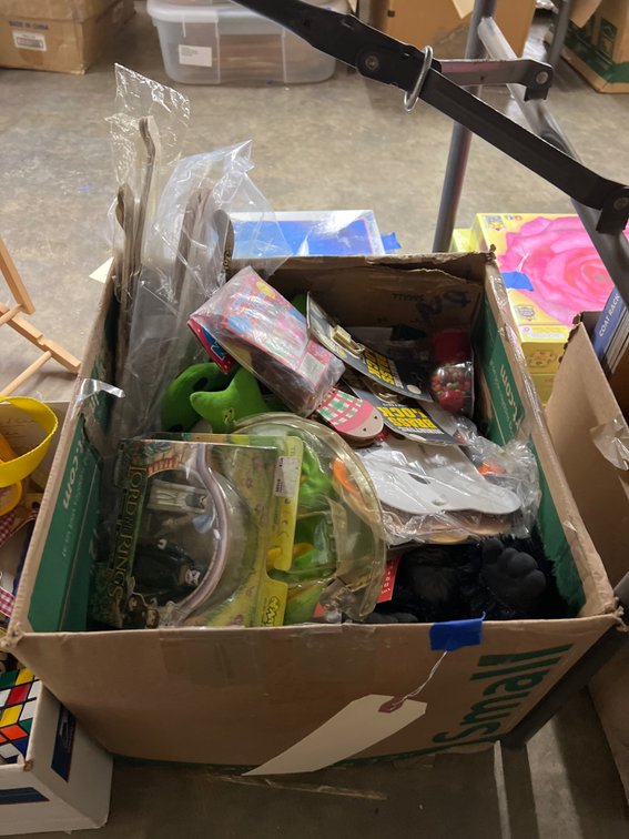 Box of Assorted Toys