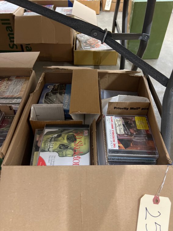 Box of Assorted Sealed CD's