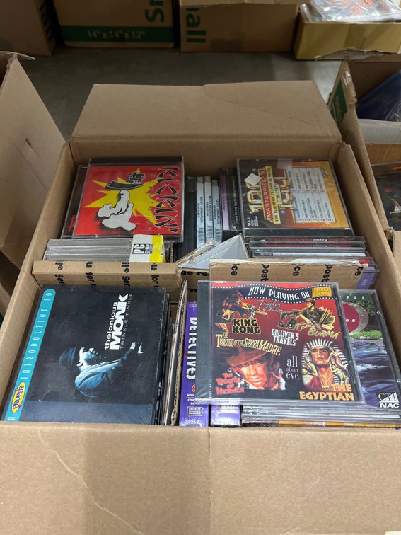 Box of Assorted Sealed CD's