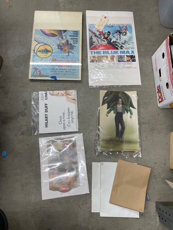 Stack of Assorted Posters & Prints