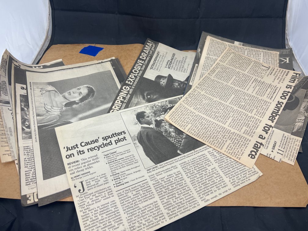 Assorted Newspaper Clippings
