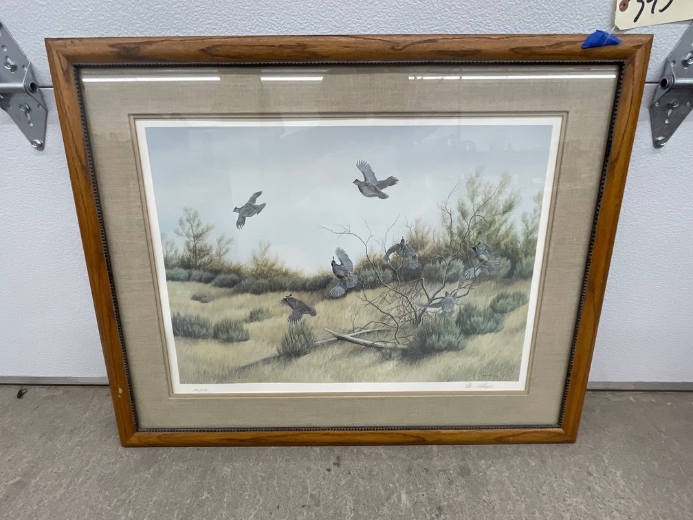 Framed Signed & Numbered Print 34"x28"
